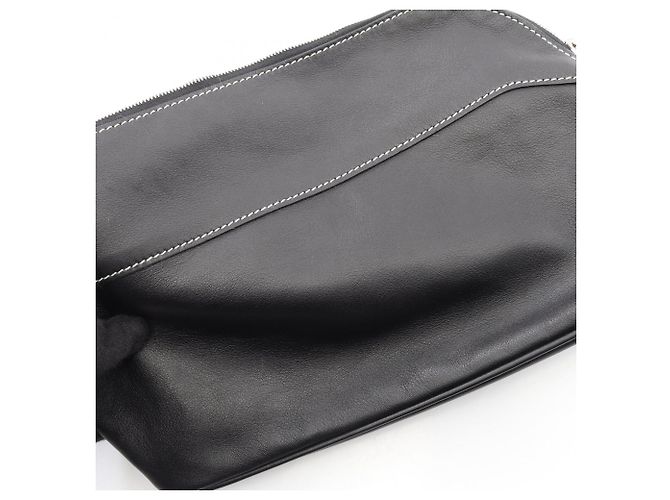 Hermès Hermes Bolide Pouch MM Handbag Black - view 6
