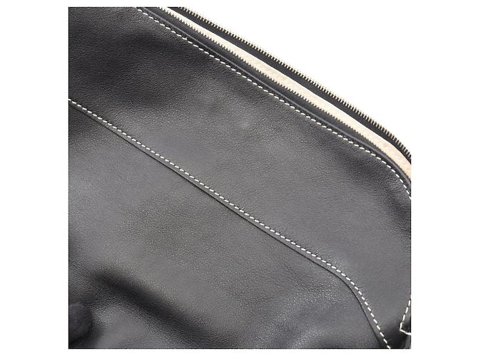 Hermès Hermes Bolide Pouch MM Handbag Black - view 9