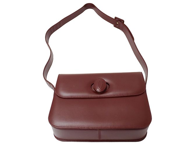 Borsa Cartier Must in Bordeaux Bordò - vista 5