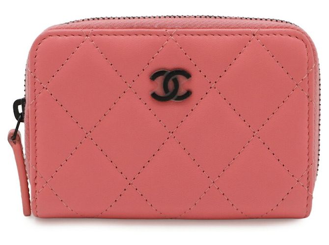 Monedero Matelassé Chanel Rosa - vista 2