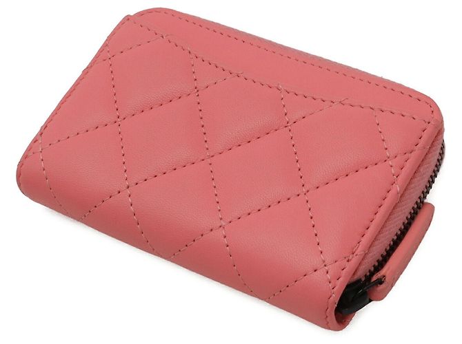Monedero Matelassé Chanel Rosa - vista 3