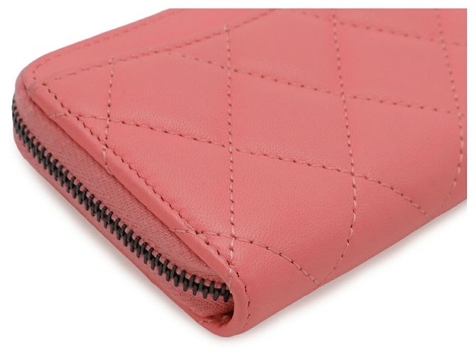 Monedero Matelassé Chanel Rosa - vista 4