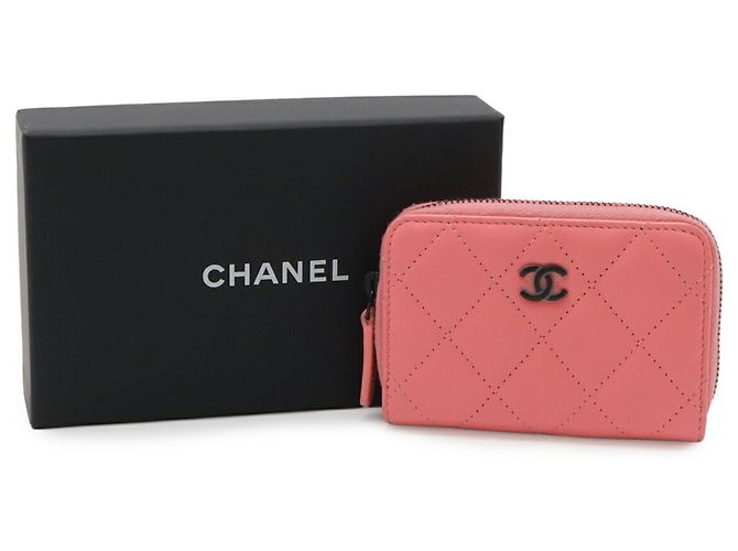 Monedero Matelassé Chanel Rosa - vista 9
