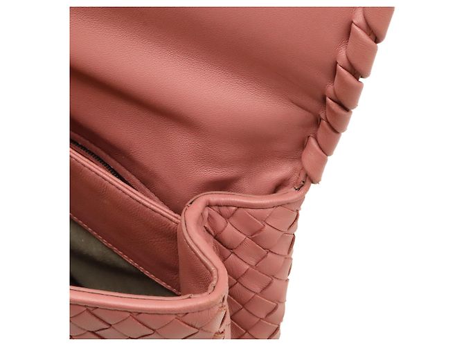 Borsa a Spalla Piccola Olympia Intrecciato di Bottega Veneta - vista 8