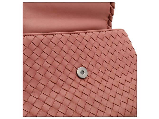 Borsa a Spalla Piccola Olympia Intrecciato di Bottega Veneta - vista 9