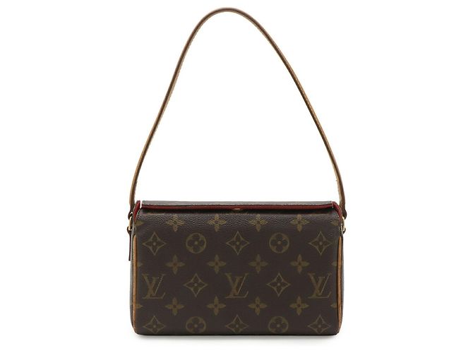 Borsa a mano Monogram Recital Louis Vuitton Marrone - vista 2