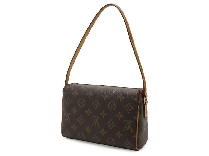 Borsa a mano Monogram Recital Louis Vuitton Marrone - vista 3
