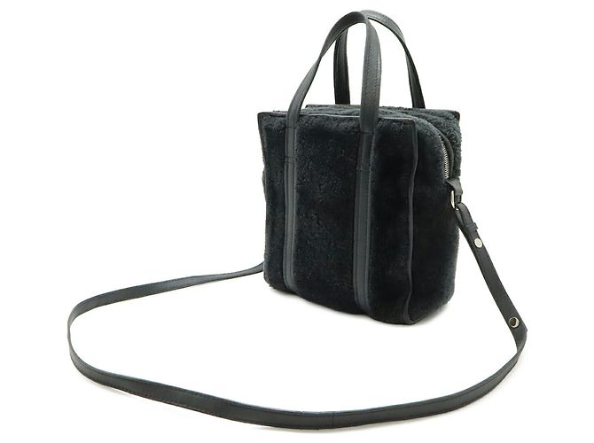 Everyday Borsa Balenciaga Bazaar Shopper XS Nero - vista 3