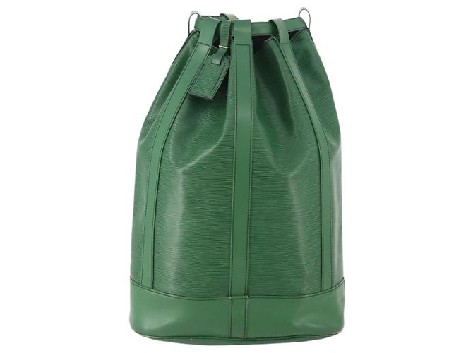 LOUIS VUITTON Borsa a Spalla Epi Randonnee GM Verde M43084 LV Auth SW2146 - vista 13