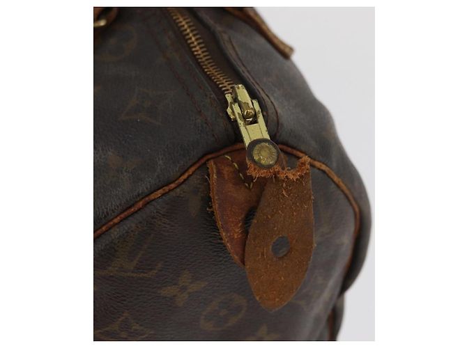 LOUIS VUITTON Borsa a Mano Monogram Speedy 30 M41526 LV Auth BAZ542 Monogramma - vista 16