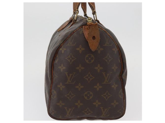 LOUIS VUITTON Borsa a Mano Monogram Speedy 30 M41526 LV Auth BAZ542 Monogramma - vista 5