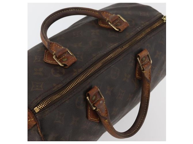 LOUIS VUITTON Borsa a Mano Monogram Speedy 30 M41526 LV Auth BAZ542 Monogramma - vista 7