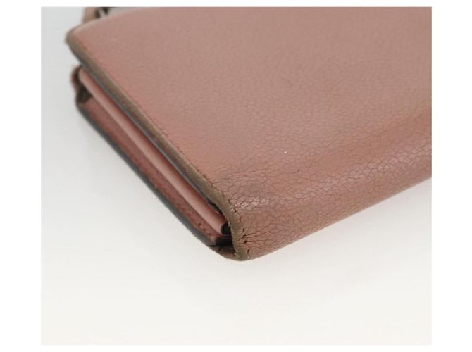 LOUIS VUITTON Cartera Comet de cuero Taurillon Clemence M63103 Auth bs34332 Rosa - vista 14
