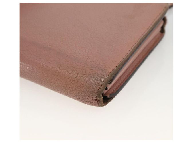 LOUIS VUITTON Cartera Comet de cuero Taurillon Clemence M63103 Auth bs34332 Rosa - vista 15