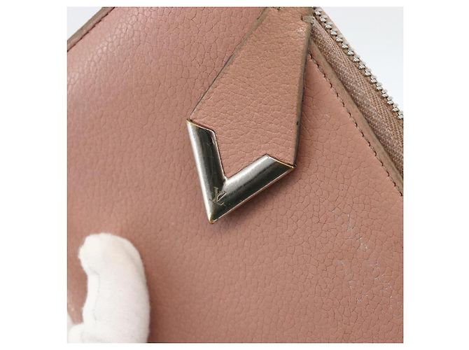 LOUIS VUITTON Cartera Comet de cuero Taurillon Clemence M63103 Auth bs34332 Rosa - vista 17
