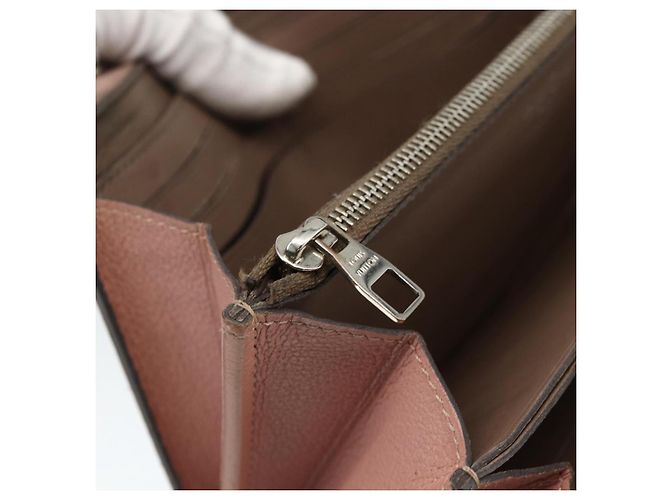 LOUIS VUITTON Cartera Comet de cuero Taurillon Clemence M63103 Auth bs34332 Rosa - vista 20