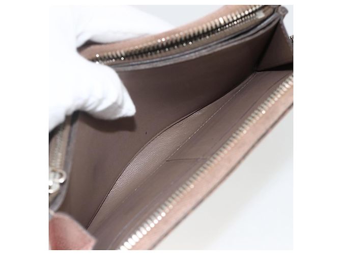 LOUIS VUITTON Cartera Comet de cuero Taurillon Clemence M63103 Auth bs34332 Rosa - vista 24