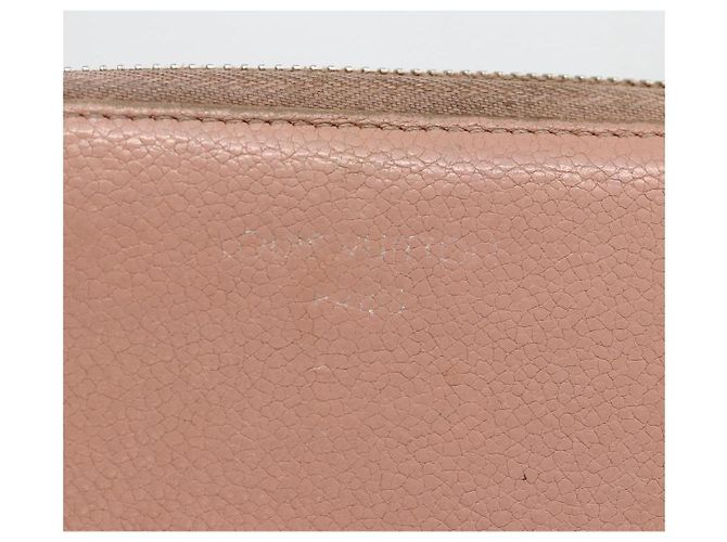 LOUIS VUITTON Cartera Comet de cuero Taurillon Clemence M63103 Auth bs34332 Rosa - vista 8