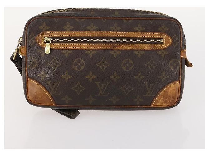 LOUIS VUITTON Borsa Clutch Monogram 3 Set LV Auth am10971 Monogramma - vista 8