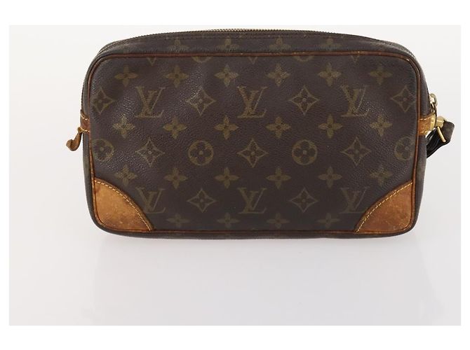 LOUIS VUITTON Borsa Clutch Monogram 3 Set LV Auth am10971 Monogramma - vista 9