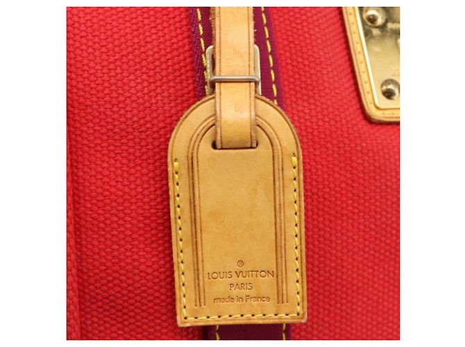LOUIS VUITTON Antigua Cabas MM Borsa Tote Rossa M40034 LV Auth ka3624 Rosso - vista 14