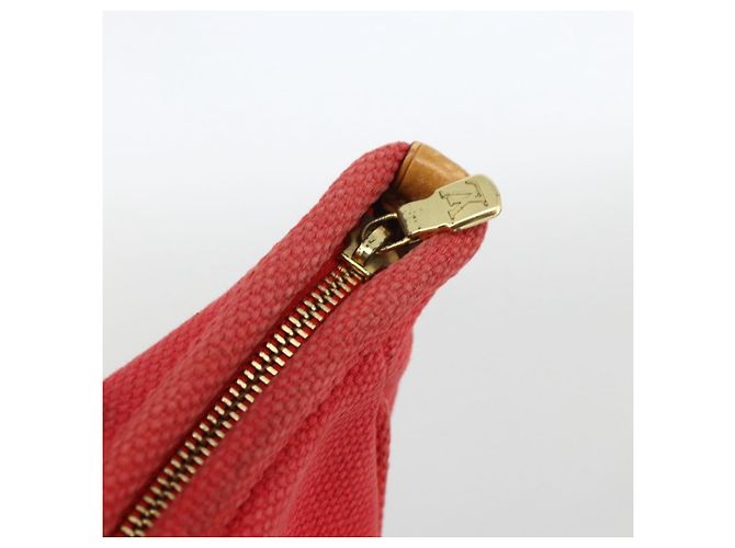 LOUIS VUITTON Antigua Cabas MM Borsa Tote Rossa M40034 LV Auth ka3624 Rosso - vista 16