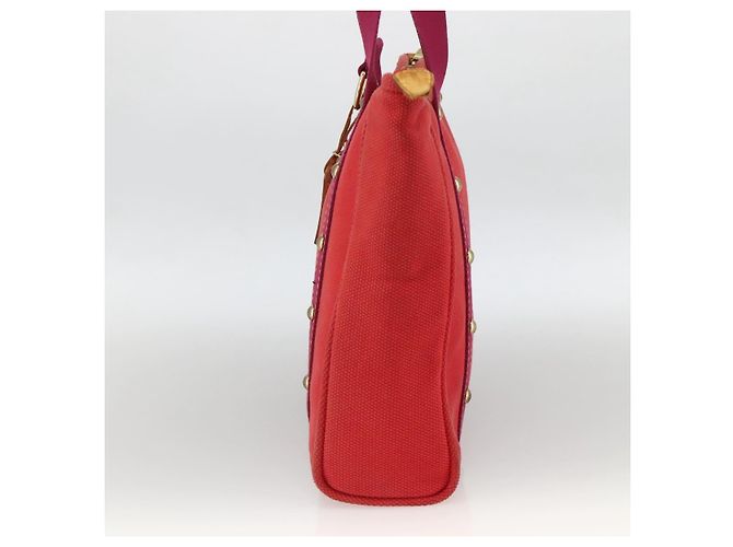 LOUIS VUITTON Antigua Cabas MM Borsa Tote Rossa M40034 LV Auth ka3624 Rosso - vista 5