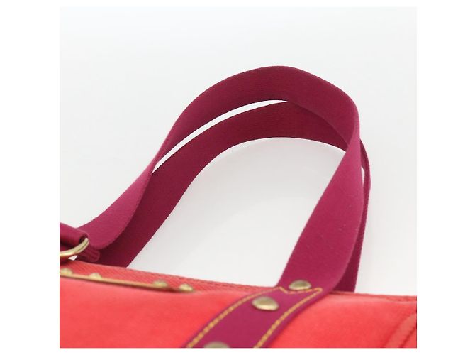 LOUIS VUITTON Antigua Cabas MM Borsa Tote Rossa M40034 LV Auth ka3624 Rosso - vista 8