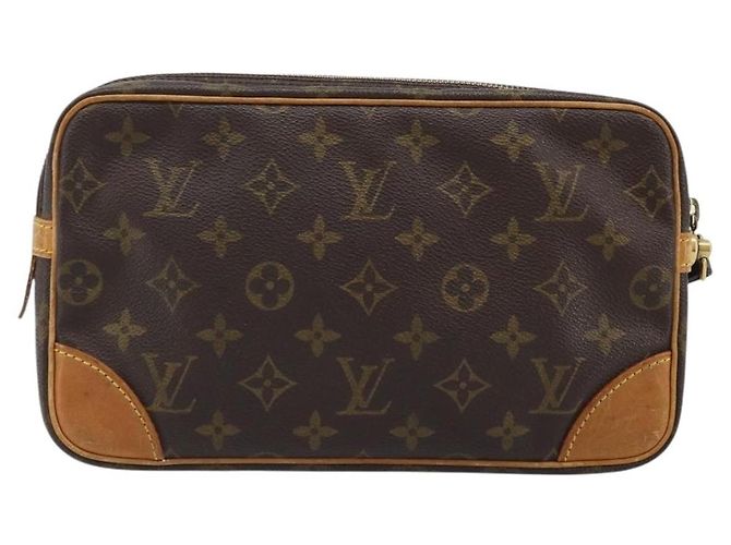 LOUIS VUITTON Clutch Marly Dragonne GM Monograma M51825 LV Auth BA11754 - vista 2