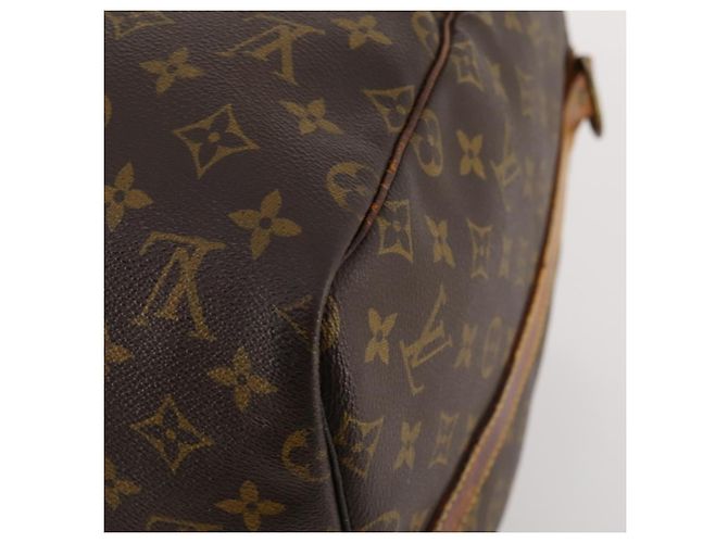 LOUIS VUITTON Borsa Boston Monogram Keepall Bandoulière 55 M41414 Auth LV 168573 Monogramma - vista 12