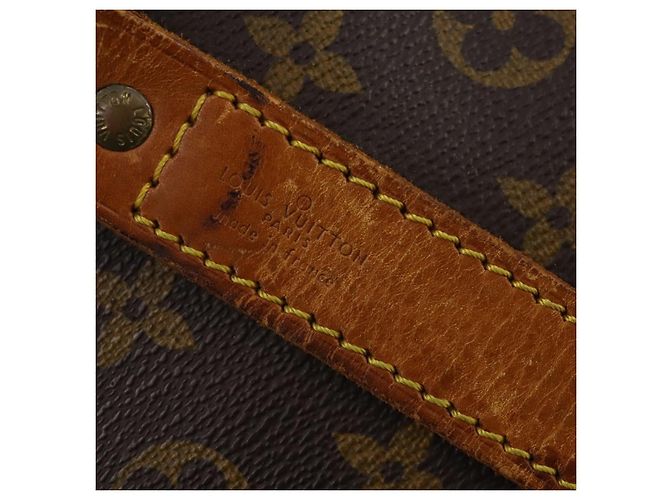 LOUIS VUITTON Borsa Boston Monogram Keepall Bandoulière 55 M41414 Auth LV 168573 Monogramma - vista 16