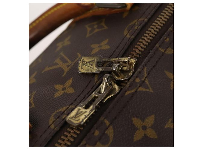 LOUIS VUITTON Borsa Boston Monogram Keepall Bandoulière 55 M41414 Auth LV 168573 Monogramma - vista 18