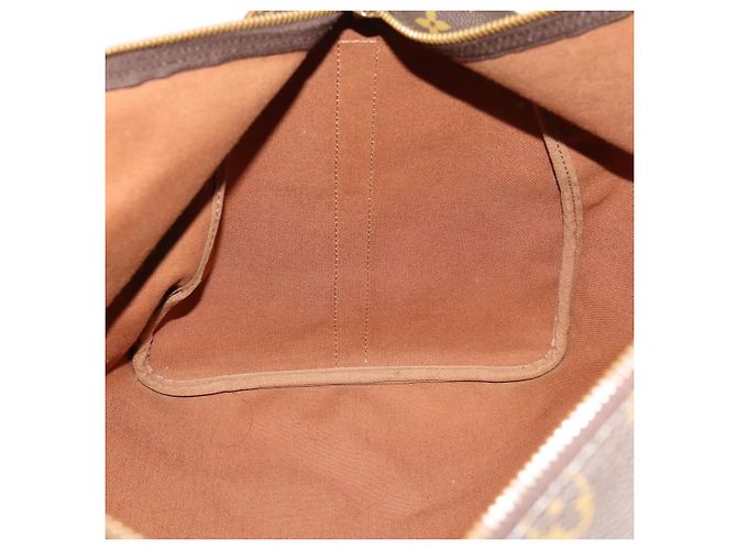 LOUIS VUITTON Borsa Boston Monogram Keepall Bandoulière 55 M41414 Auth LV 168573 Monogramma - vista 21