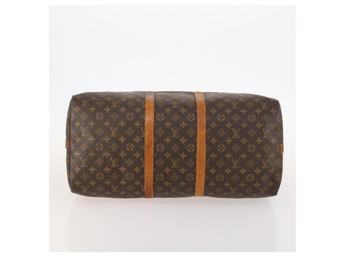 LOUIS VUITTON Borsa Boston Monogram Keepall Bandoulière 55 M41414 Auth LV 168573 Monogramma - vista 9