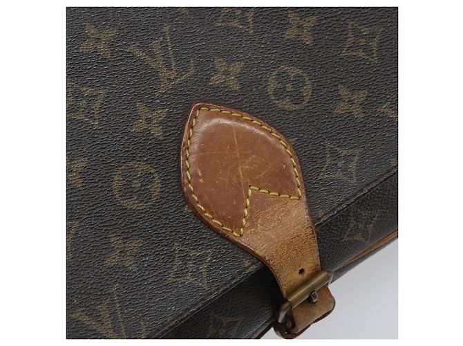 LOUIS VUITTON Borsa a Spalla Monogram Cartouchiere GM M51252 LV Auth hk3649 Monogramma - vista 15