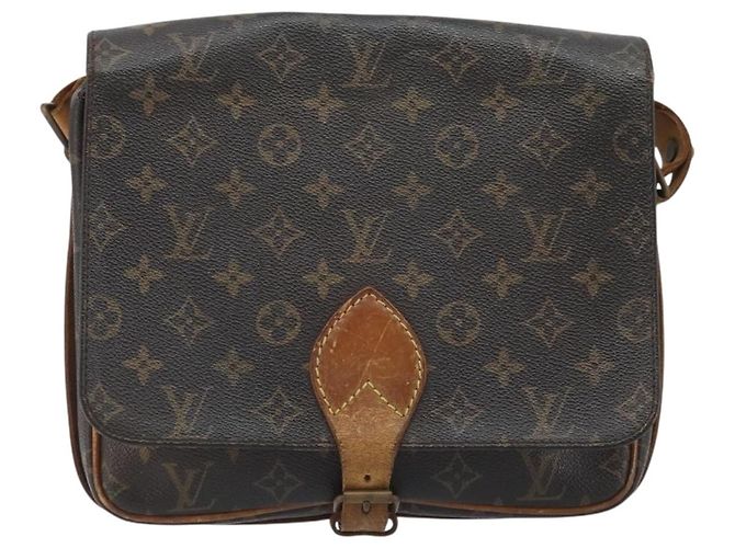 LOUIS VUITTON Borsa a Spalla Monogram Cartouchiere GM M51252 LV Auth hk3649 Monogramma - vista 2