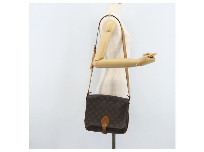 LOUIS VUITTON Borsa a Spalla Monogram Cartouchiere GM M51252 LV Auth hk3649 Monogramma - vista 27