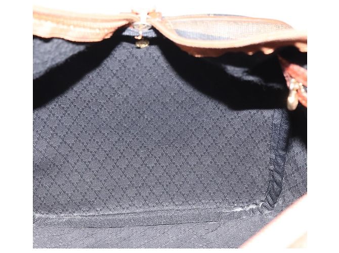 Pequin Borsa Boston in tela Pecan FENDI PVC marrone nero Auth bs34148 - Ansicht 19