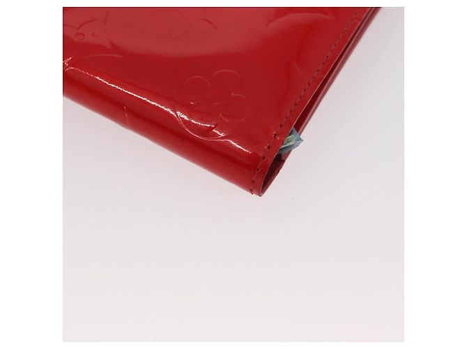 Louis Vuitton Portafoglio Walker Monogram Vernis Rosso M91153 LV Auth ep13908 - vista 10