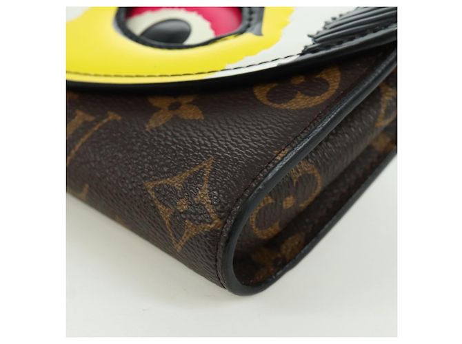 LOUIS VUITTON Yamamoto Kansai Portafoglio Borsa a Catena M67256 LV Auth BSZ668SAM Monogramma - vista 16