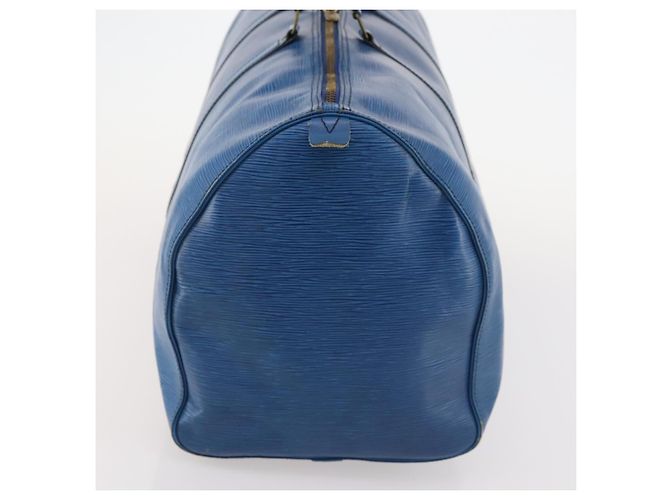 LOUIS VUITTON Epi Keepall 55 Bolsa Boston Azul Toledo M42955 LV Auth BA11448 - vista 5