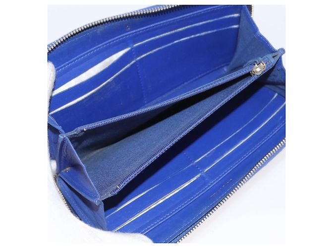 Portafoglio CHANEL Pelle 6 Set Blu Nero Rosso CC Auth BA11504 - vista 11