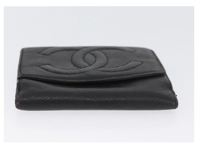 Portafoglio CHANEL Pelle 6 Set Blu Nero Rosso CC Auth BA11504 - vista 20