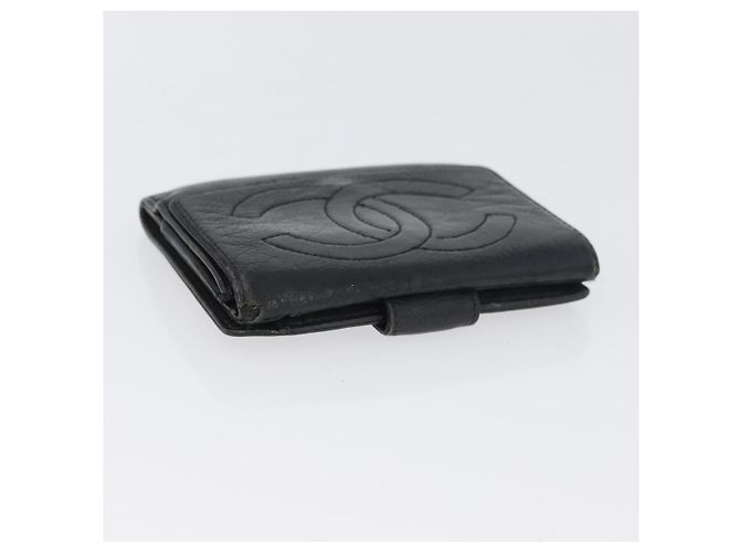 Portafoglio CHANEL Pelle 6 Set Blu Nero Rosso CC Auth BA11504 - vista 23