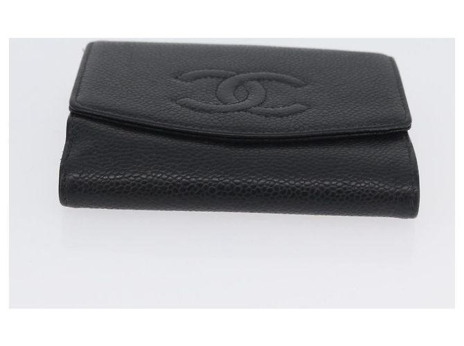 Portafoglio CHANEL Pelle 6 Set Blu Nero Rosso CC Auth BA11504 - vista 28