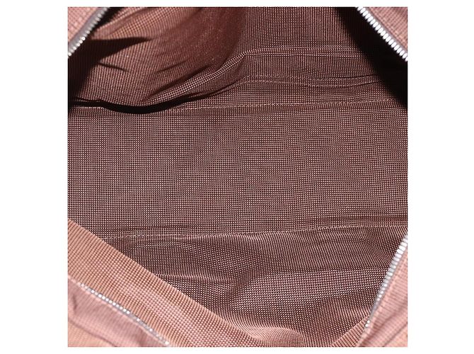 Hermès HERMES Borsa a Mano Her Line MM Tela Marrone Argento Auth ARZ910 - vista 15