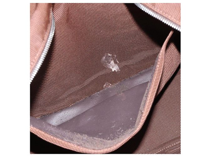 Hermès HERMES Borsa a Mano Her Line MM Tela Marrone Argento Auth ARZ910 - vista 18