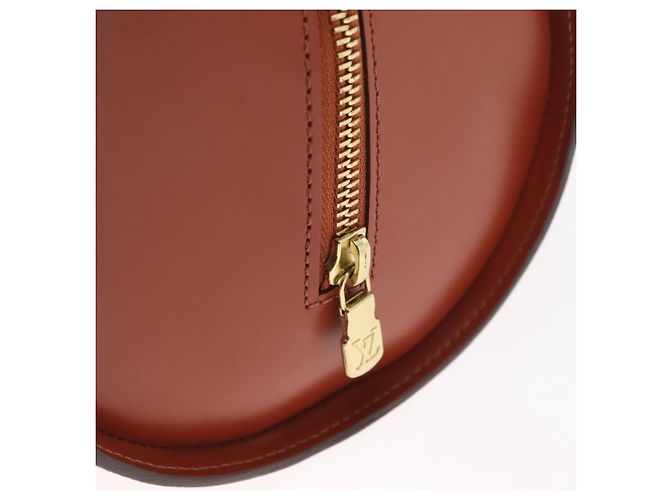 LOUIS VUITTON Borsa a Mano Epi Soufflot Marrone M52223 LV Auth BAZ030A - vista 14
