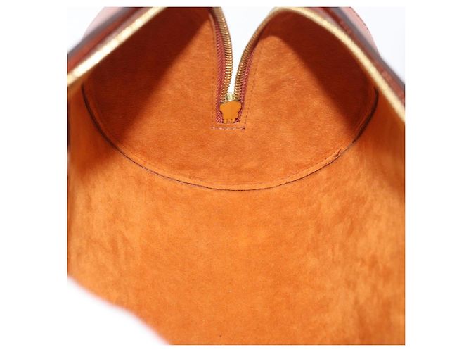 LOUIS VUITTON Borsa a Mano Epi Soufflot Marrone M52223 LV Auth BAZ030A - vista 17