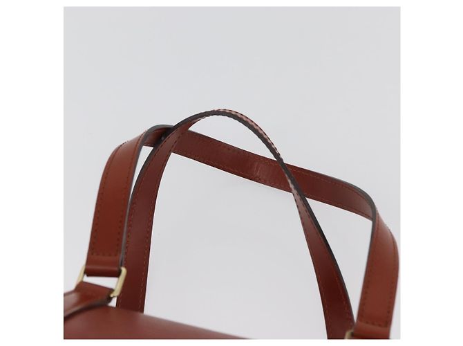 LOUIS VUITTON Borsa a Mano Epi Soufflot Marrone M52223 LV Auth BAZ030A - vista 8